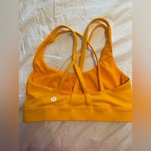 Tennessee orange lululemon energy bra size 2 hardly worn